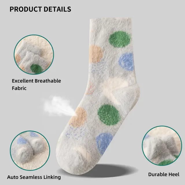 Custom winter cotton socks thickened warm